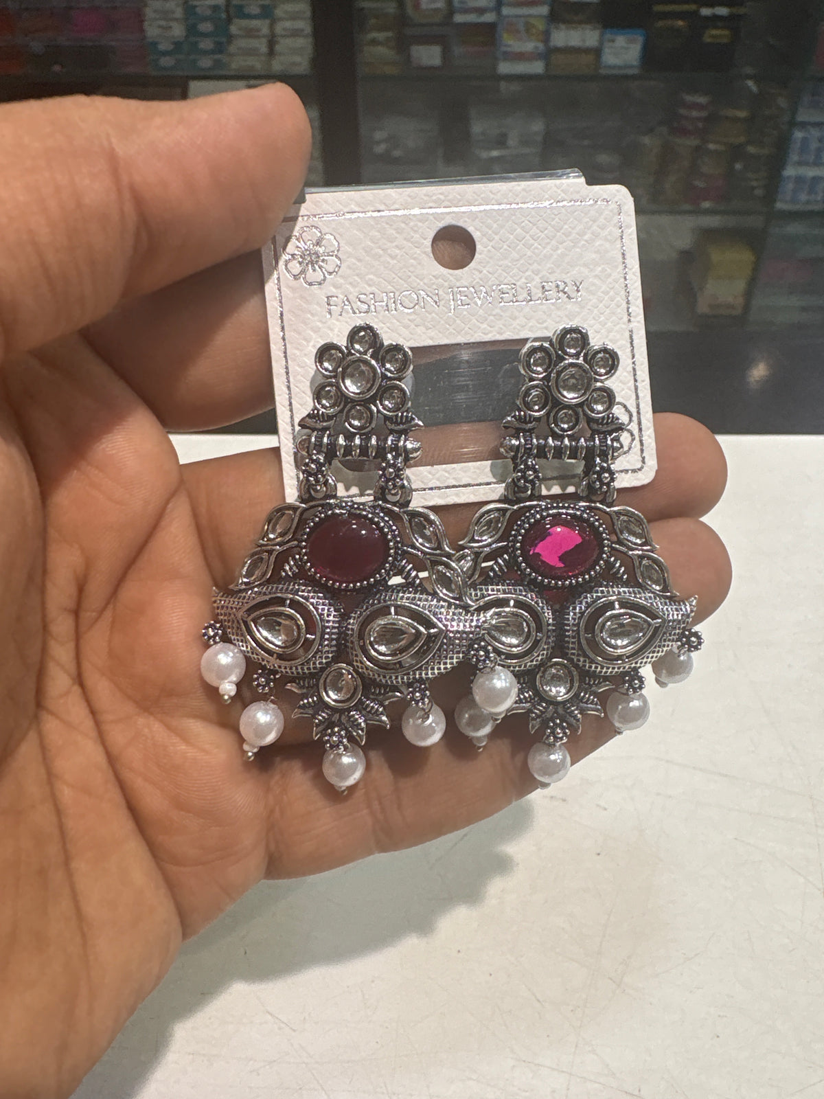 Oxidised Earing 01